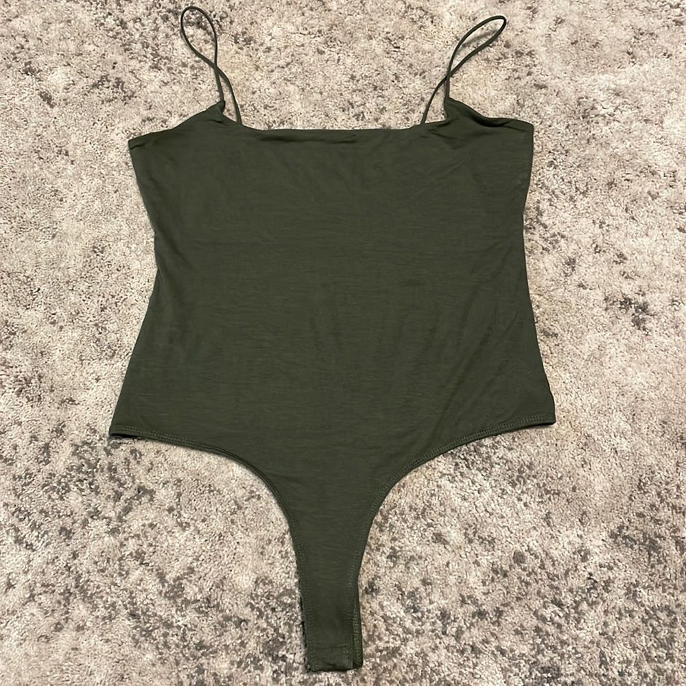 Guess Green BodySuit NWOT